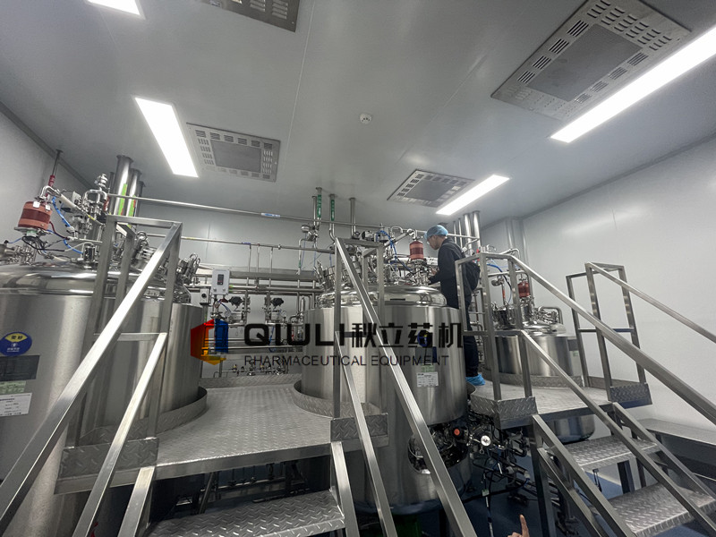 山東益康藥業股份（fèn）有限公司--配液係統用戶現場設備